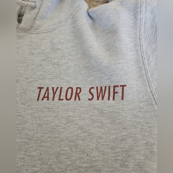 Taylor Swift Gray Loving Him Was Red Hoodie S - Picture 5 of 12